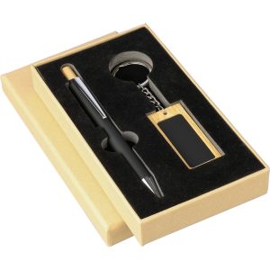 Geschenkset mit Kugelschreiber und Schlüsselanhänger für Ihr Marketing